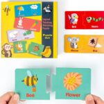 Set Puzzle duo de asociere, Ce mananca animalele, 40 piese