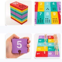 Set Puzzle duo de asociere, Matematica, 65 piese 01