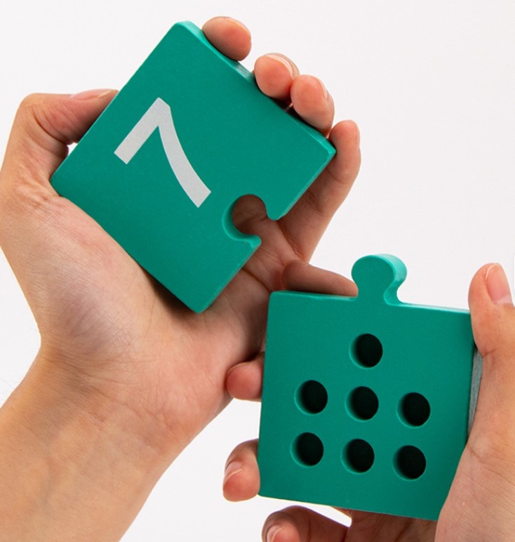 Set Puzzle duo de asociere, Matematica, 65 piese 01