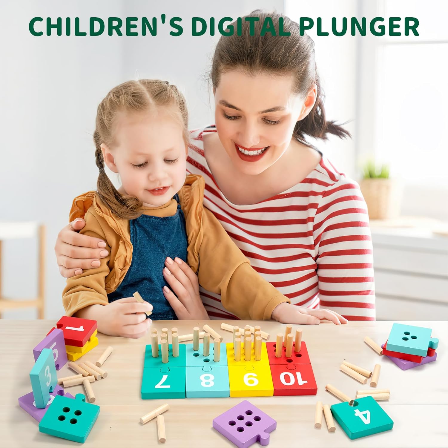 Set Puzzle duo de asociere, Matematica, 65 piese 07