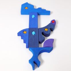 Set de cuburi senzoriale din lemn cu elemente de construcție libere – tip Loose Parts, 3 ani 01