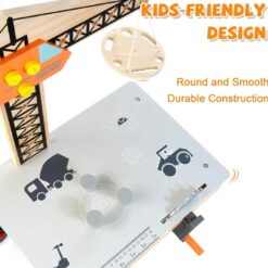 Banc de lucru cu unelte, pentru copii, 66 cm, 3 ani 07