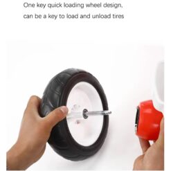 Bicicleta cu 3 roti cu lumini, sunete, Ajustabila, 1-6 ani, Rosu