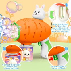 Joc Baloane de sapun, Morcov, 3 ani+