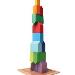 Joc educativ de tip Montessori, Orasul Curcubeu, 15 piese 01