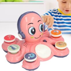 Jucarie interactiva bebe- Caracatita roz, 18 luni+