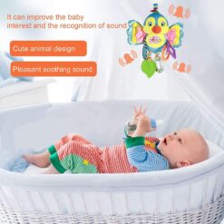 Jucărie senzorială pentru pătuț, cărucior și landou,Pasăre, 0 luni+
