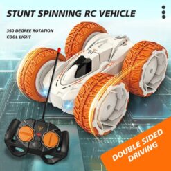 Masinuta cu telecomanda de cascadorii, 3 ani +