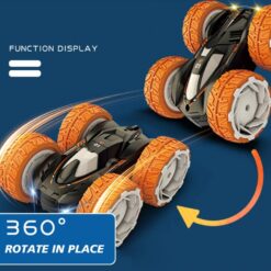 Masinuta cu telecomanda de cascadorii, 3 ani +