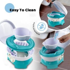 Olita interactiva, cu sunete si 4 in 1 activitati, roz 01