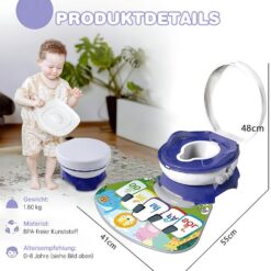 Olita interactiva, cu sunete si 4 in 1 activitati, Albastru