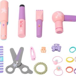 Set fashion coafor cu accesorii din lemn 3 ani 01