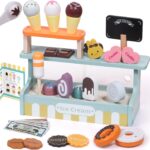 Stand de inghetata din lemn, 31 cm, 3 ani