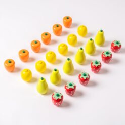 Stand din lemn cu fructe si cantar, 47 cm, 3 ani 01