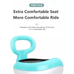 Tricicleta cu lumini, sunete, Ajustabila, 1-7 ani, Roz