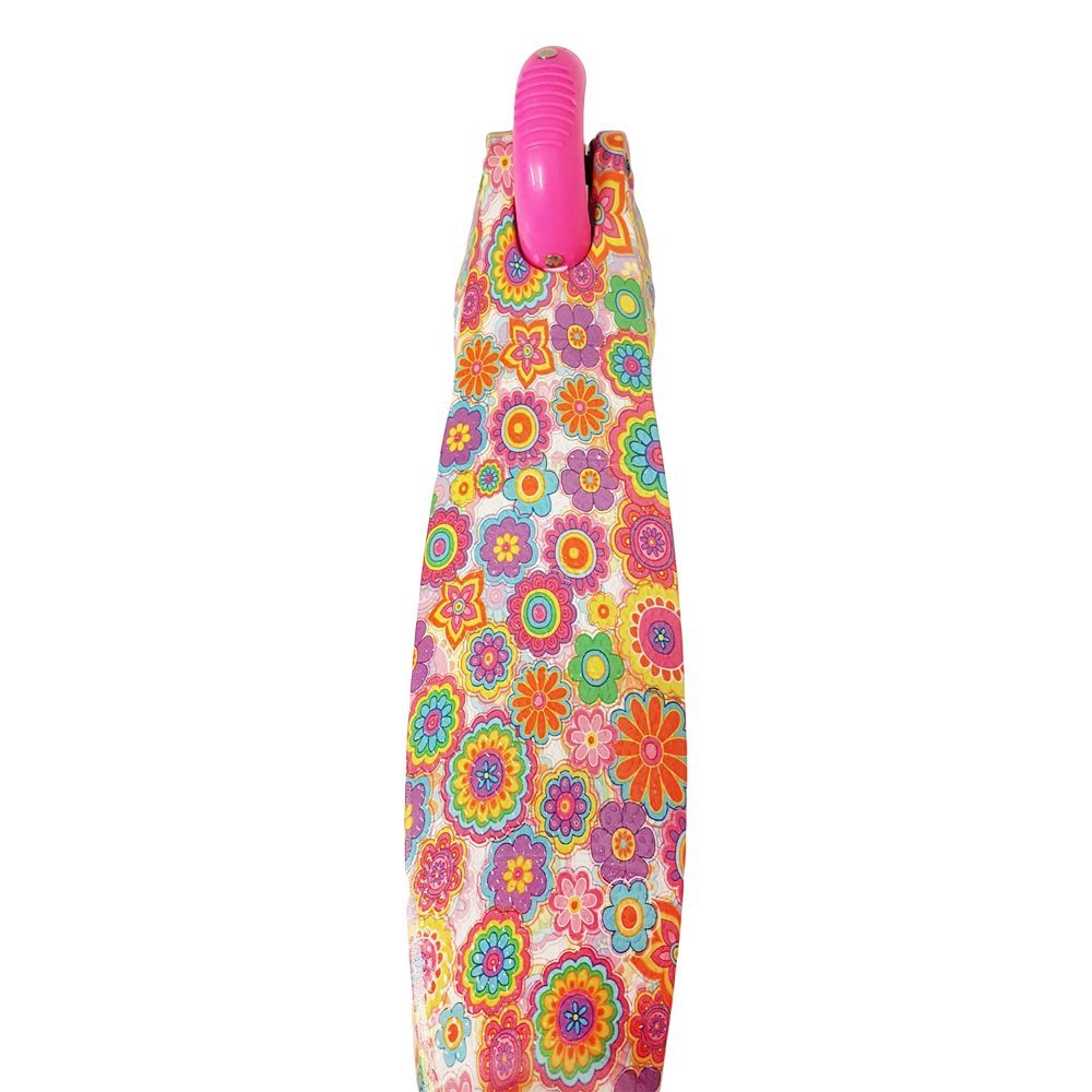 Trotinetă cu 3 roți cu lumini, pentru copii 3-6 ani+, Roz 01