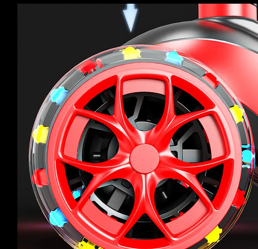 Trotineta pliabila cu 3 roti, sunete si lumini, 6 ani+ 01
