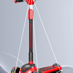 Trotineta pliabila cu 3 roti, sunete si lumini, 6 ani+ 01