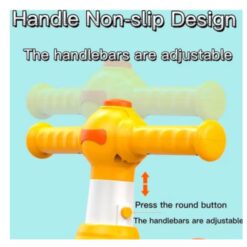 Bicicleta fara pedale cu 4 roti cu lumini, sunete, Baloane de sapun, 1-3 ani, Galben 01