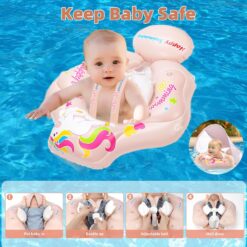 Colac multifunctional cu parasolar si centuri, 6 luni-3 ani, Roz 09