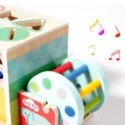 Cutia permanentei, joc multifunctional de Sortare forme si culori 01