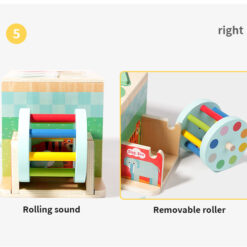 Cutia permanentei, joc multifunctional de Sortare forme si culori 01