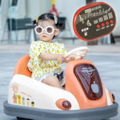 Masinuta Electrica pentru Copii cu 3 Roti, 6V, 2-4 ani, rotire 360 grade 01