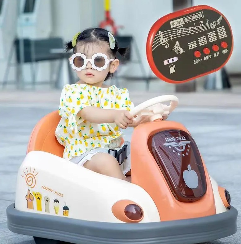 Masinuta Electrica pentru Copii cu 3 Roti, 6V, 2-4 ani, rotire 360 grade 01