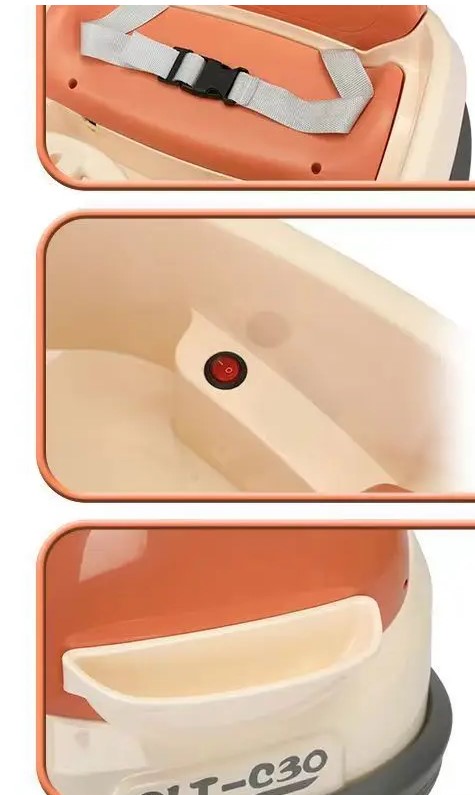 Masinuta Electrica pentru Copii cu 3 Roti, 6V, 2-4 ani, rotire 360 grade 01