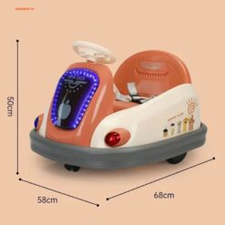 Masinuta Electrica pentru Copii cu 3 Roti, 6V, 2-4 ani, rotire 360 grade 01