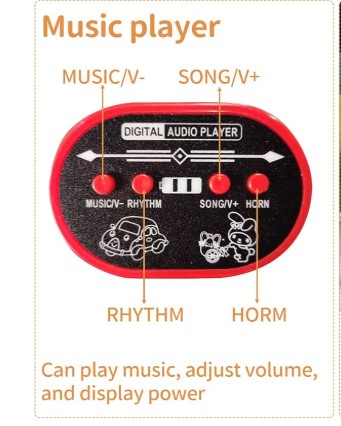 Masinuta Electrica pentru Copii cu 3 Roti, 6V, 2-4 ani, rotire 360 grade 01
