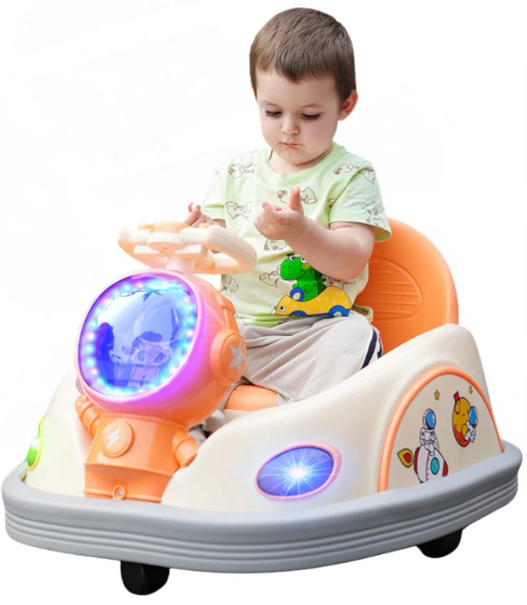 Masinuta Electrica pentru Copii cu 3 Roti, 6V, 2-4 ani, rotire 360 grade 01