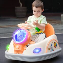 Masinuta Electrica pentru Copii cu 3 Roti, 6V, 2-4 ani, rotire 360 grade 01