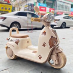 Motociela Electrica pentru Copii cu 3 Roti, 6V 4Ah cu lumina LED muzica, 3-4 ani 07