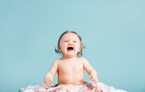 Semne de anxietate la bebelusi