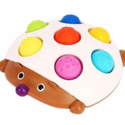 Arici jucărie senzorială cu butoane tip Pop It – Finger Hedgehog, 18 luni+ 01