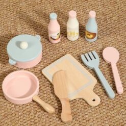 Bucatarie din lemn cu accesorii, 74 cm, Girafa 01