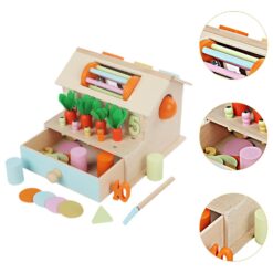 Casuta educationala, 8 in 1 activitati, joc de tip Montessori, 3 ani+ 001