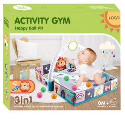 Centru activitati bebelusi, Salteluta 3 in 1, 0 luni+ 01