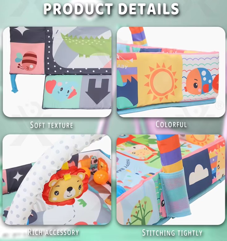 Centru activitati bebelusi, Salteluta 3 in 1, 0 luni+ 01