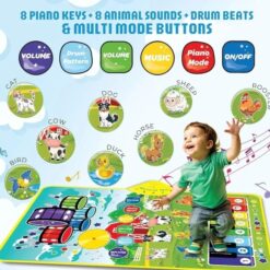 Covoras muzical interactiv pentru bebelusi, Ferma 01