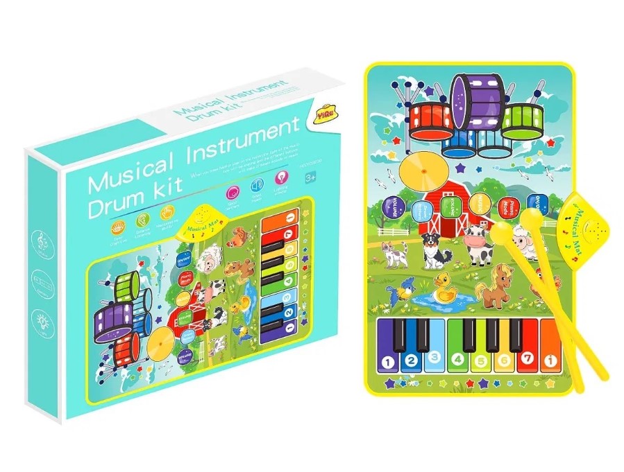 Covoras muzical interactiv pentru bebelusi, Ferma 01