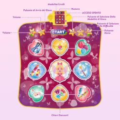 Covoras muzical interactiv pentru dans, Printese, 3 ani+ 02