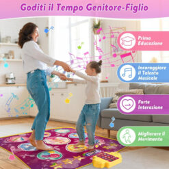 Covoras muzical interactiv pentru dans, Printese, 3 ani+ 02