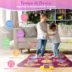 Covoras muzical interactiv pentru dans, Printese, 3 ani+ 02