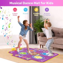 Covoras muzical interactiv pentru dans, Ursulet, 3 ani+ 01