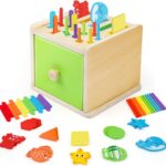 Cutia permanentei, joc multifunctional de sortare, 18 luni+