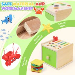 Cutia permanentei, joc multifunctional de sortare, 18 luni+ 005