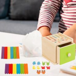 Cutia permanentei, joc multifunctional de sortare, 18 luni+