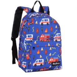 Ghiozdan Gradinita cu imprimeu masinute 01